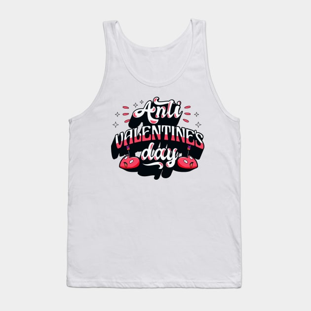 Anti Valentines Day Tank Top by aaallsmiles